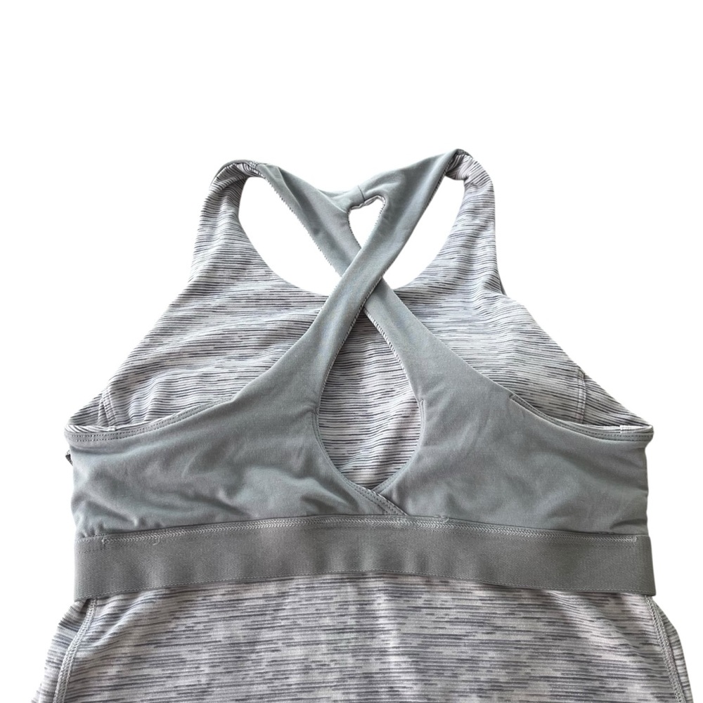 Lululemon Women’s 6 Wee Are From Space Nimbus Battleship Sweat Reps 2 in 1 Tank - Picture 5 of 14